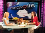 Nicoleta Epure Si Cecilia Caragea, La Filmarea Emisiunii Europolis Despre Arta De A Trai Sanatos 02